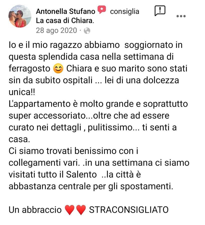 La Casa Di Chiara Διαμέρισμα Taviano  Εξωτερικό φωτογραφία